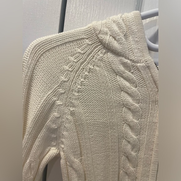 tommy jeans cream knitted jacket - Picture 4 of 8